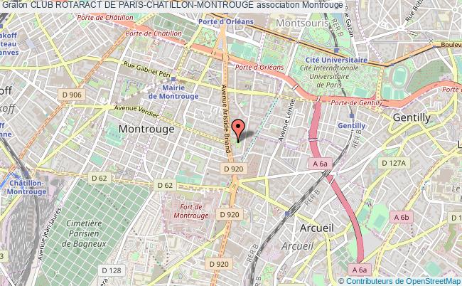 plan association Club Rotaract De Paris-chatillon-montrouge Montrouge