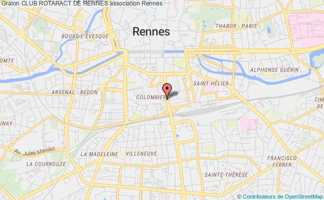 plan association Club Rotaract De Rennes Rennes