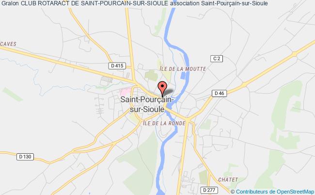 plan association Club Rotaract De Saint-pourcain-sur-sioule Saint-Pourçain-sur-Sioule