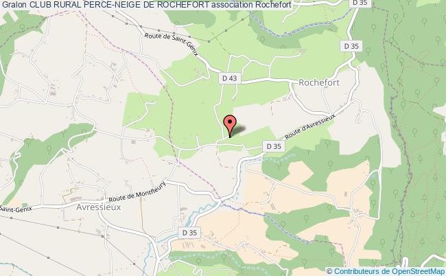 plan association Club Rural Perce-neige De Rochefort Rochefort