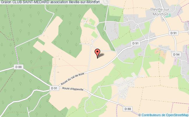 plan association Club Saint-medard Illeville-sur-Montfort