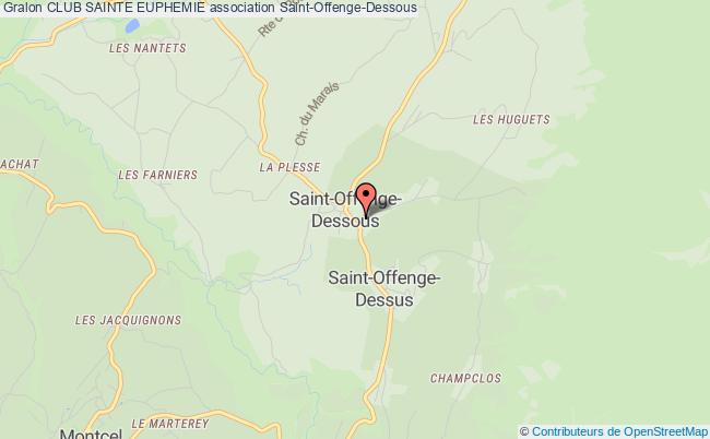 plan association Club Sainte Euphemie Saint-Offenge