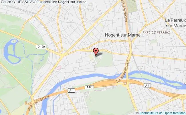 plan association Club Sauvage Nogent-sur-Marne