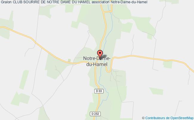 plan association Club Sourire De Notre Dame Du Hamel Notre-Dame-du-Hamel