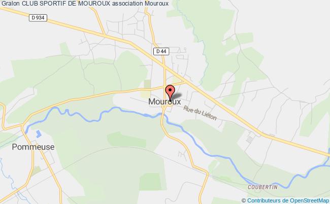 plan association Club Sportif De Mouroux Mouroux