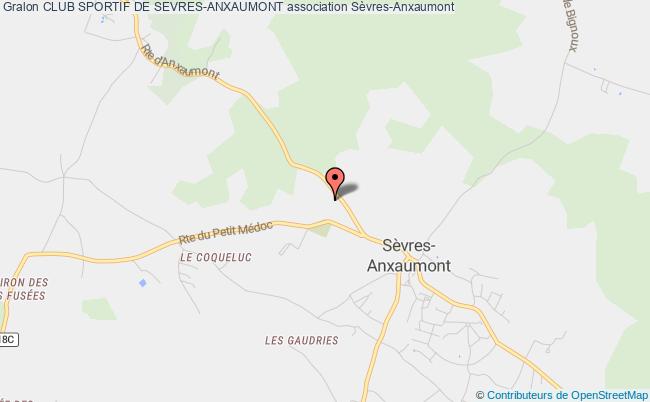 plan association Club Sportif De Sevres-anxaumont Sèvres-Anxaumont