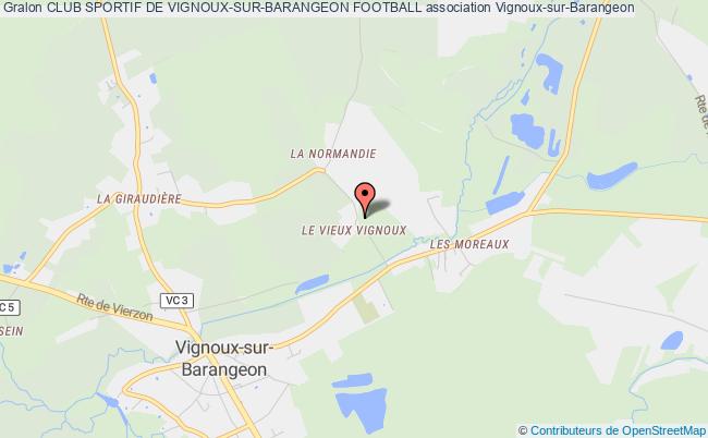 plan association Club Sportif De Vignoux-sur-barangeon Football Vignoux-sur-Barangeon