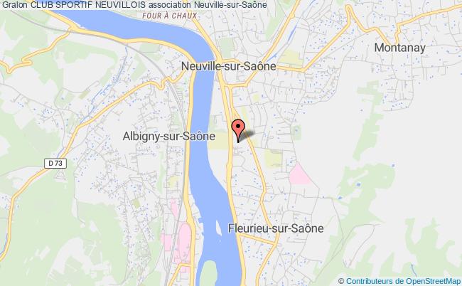 plan association Club Sportif Neuvillois Neuville-sur-Saône