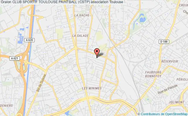 plan association Club Sportif Toulouse Paintball (cstp) Toulouse