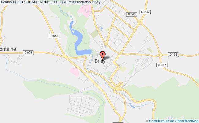 plan association Club Subaquatique De Briey Briey