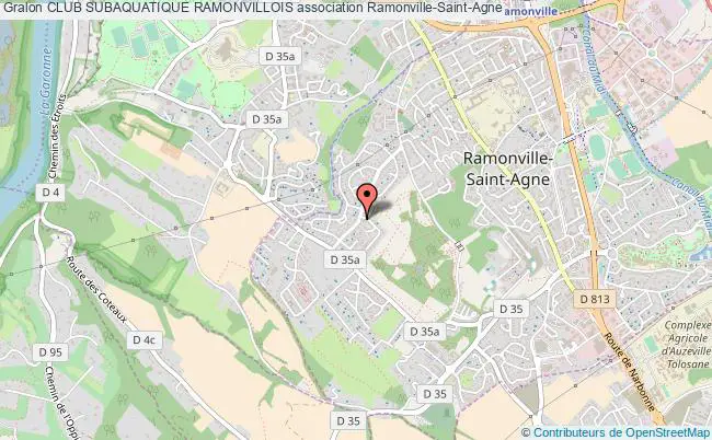 plan association Club Subaquatique Ramonvillois Ramonville-Saint-Agne