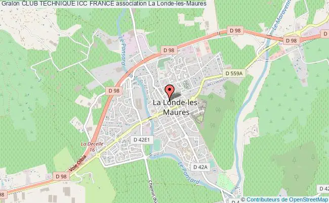 plan association Club Technique Icc France La    Londe-les-Maures