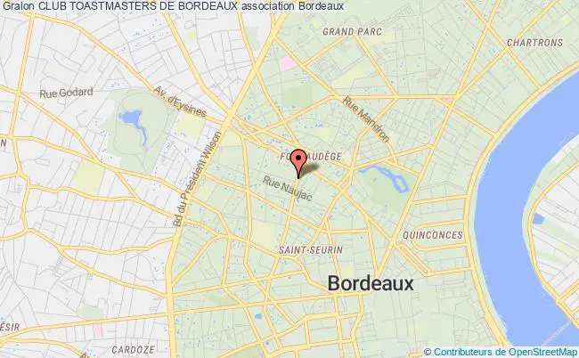 plan association Club Toastmasters De Bordeaux Bordeaux