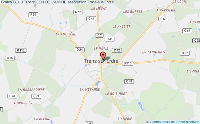 plan association Club Transeen De L'amitie Trans-sur-Erdre