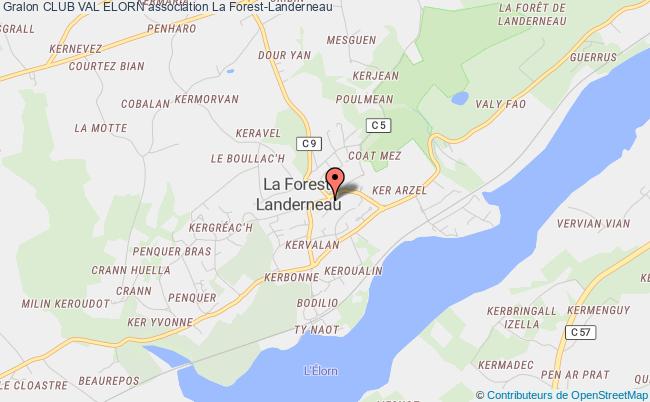 plan association Club Val Elorn La Forest-Landerneau