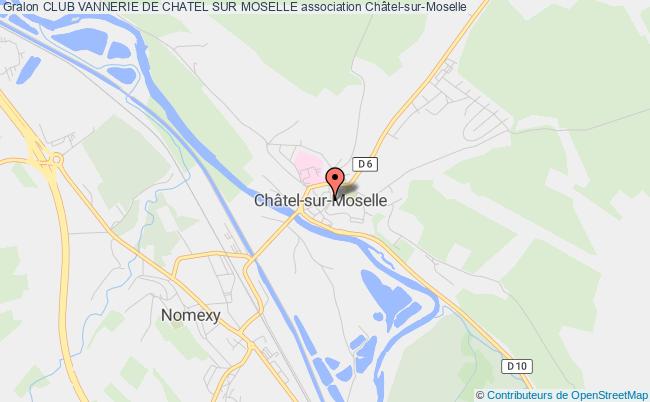 plan association Club Vannerie De Chatel Sur Moselle Châtel-sur-Moselle