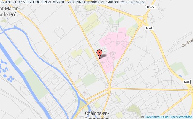 plan association Club Vitafede Epgv Marne-ardennes Châlons-en-Champagne