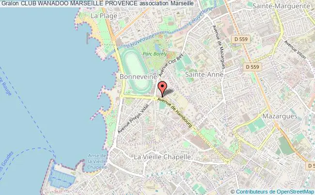 plan association Club Wanadoo Marseille Provence Marseille