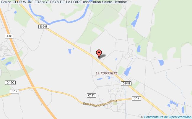 plan association Club Wukf France Pays De La Loire Sainte-Hermine