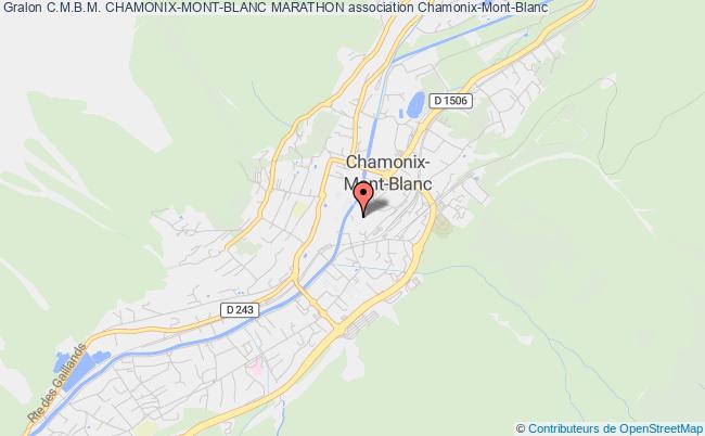 plan association C.m.b.m. Chamonix-mont-blanc Marathon Chamonix-Mont-Blanc