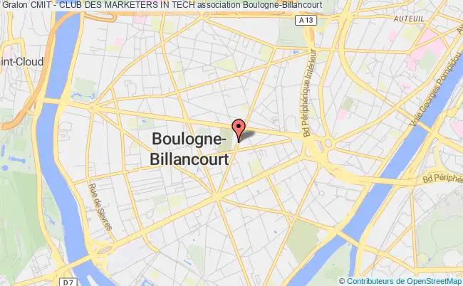 plan association Cmit - Club Des Marketers In Tech Boulogne-Billancourt