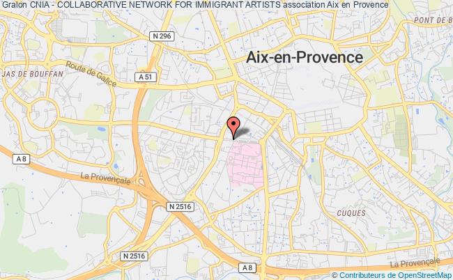 plan association Cnia - Collaborative Network For Immigrant Artists Aix-en-Provence