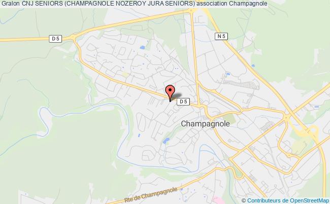 plan association Cnj Seniors (champagnole Nozeroy Jura Seniors) Champagnole