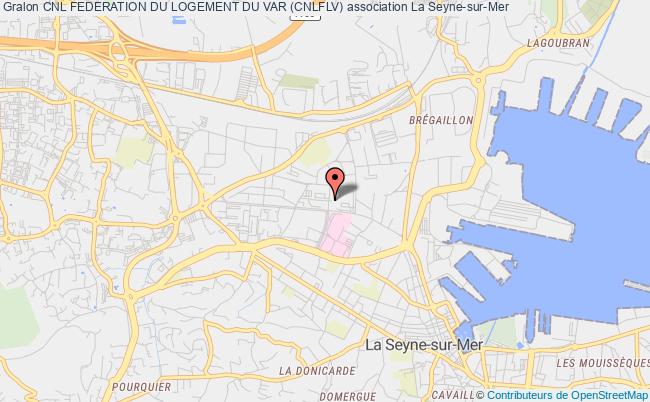 plan association Cnl Federation Du Logement Du Var (cnlflv) La    Seyne-sur-Mer