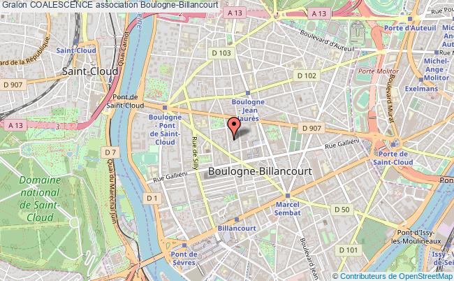 plan association Coalescence Boulogne-Billancourt