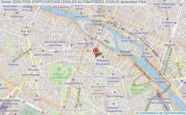 plan association Coalition D'applications LÉgales AutomatisÉes (coala) Paris 5e