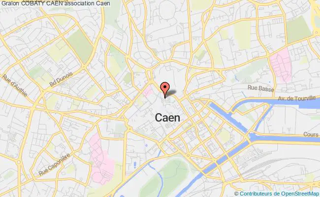 plan association Cobaty Caen Caen