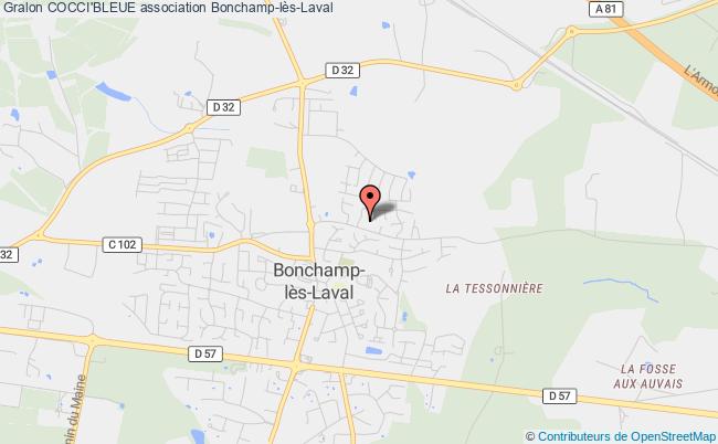 plan association Cocci'bleue Bonchamp-lès-Laval