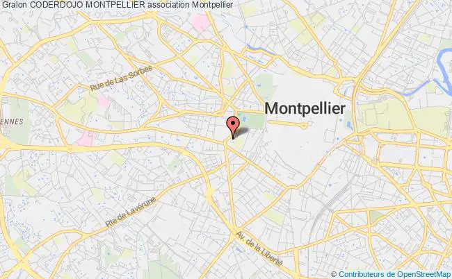 plan association Coderdojo Montpellier Villeneuve-lès-Maguelone