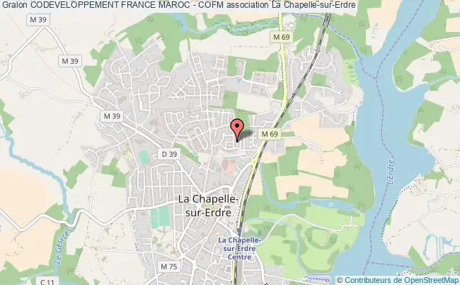 plan association Codeveloppement France Maroc - Cofm La    Chapelle-sur-Erdre