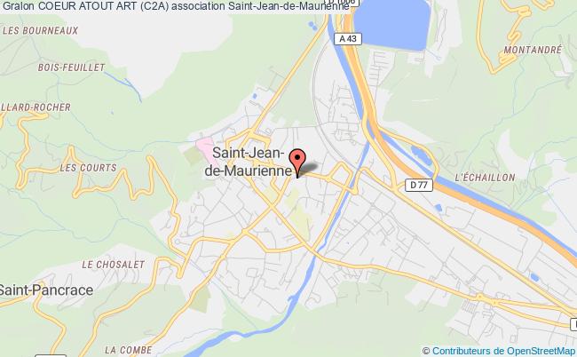 plan association Coeur Atout Art (c2a) Saint-Jean-de-Maurienne