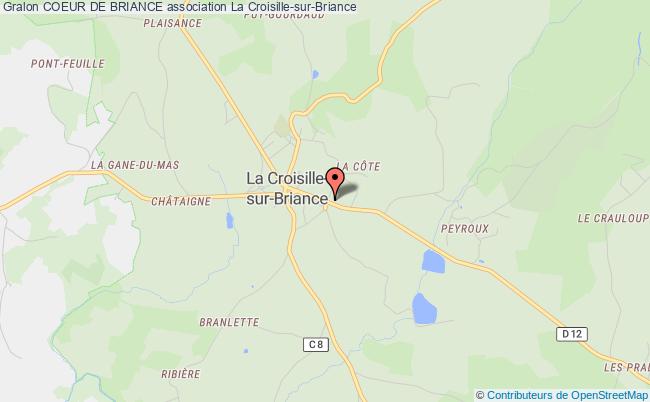 plan association Coeur De Briance Croisille-sur-Briance