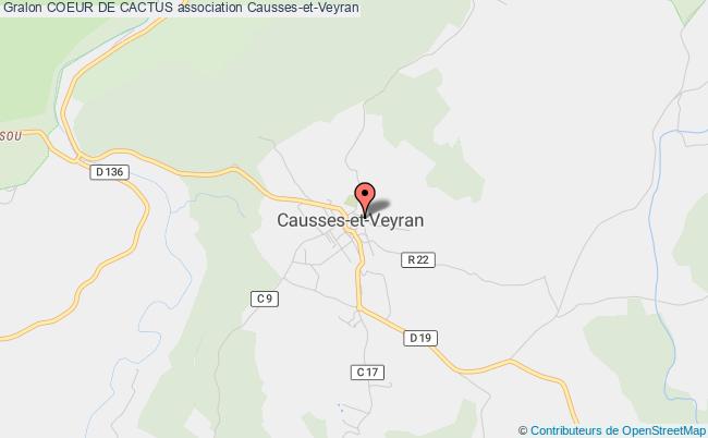 plan association Coeur De Cactus Causses-et-Veyran