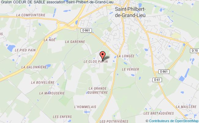plan association Coeur De Sable Saint-Philbert-de-Grand-Lieu