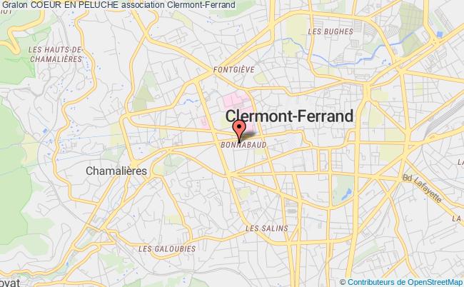plan association Coeur En Peluche Clermont-Ferrand