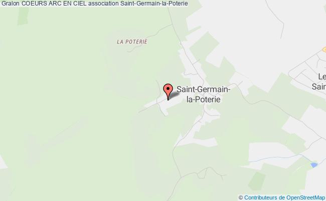 plan association Coeurs Arc En Ciel Saint-Germain-la-Poterie
