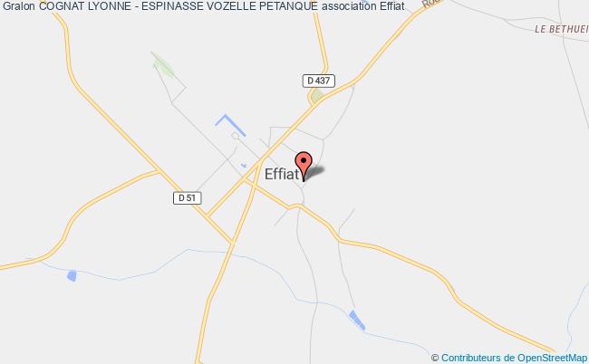 COGNAT LYONNE - ESPINASSE VOZELLE PETANQUE