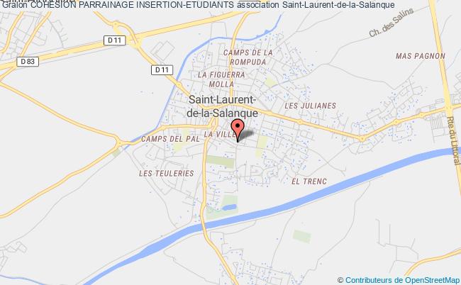 plan association CohÉsion Parrainage Insertion-etudiants Saint-Laurent-de-la-Salanque