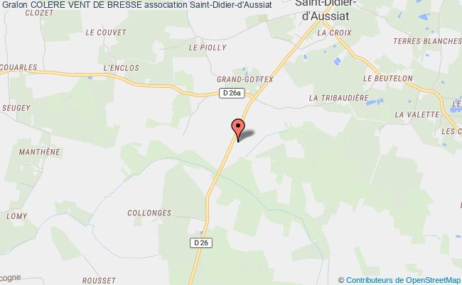 plan association Colere Vent De Bresse Saint-Didier-d'Aussiat