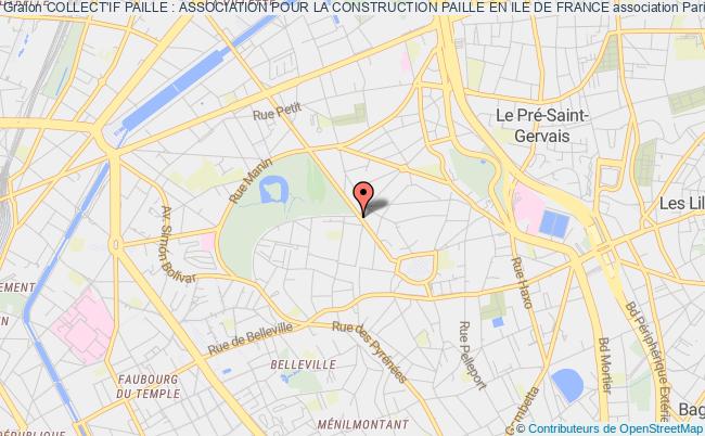 plan association Collect'if Paille : Association Pour La Construction Paille En Ile De France Paris