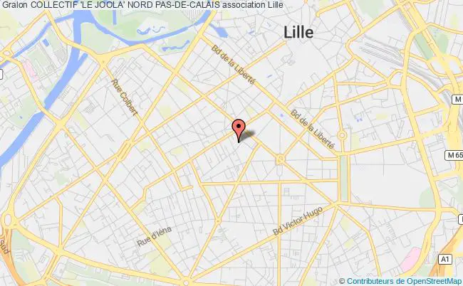 plan association Collectif 'le Joola' Nord Pas-de-calais Lille