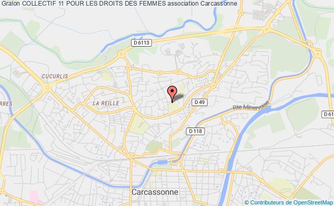 plan association Collectif 11 Pour Les Droits Des Femmes Carcassonne