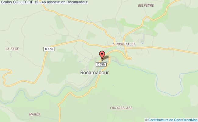 plan association Collectif 12 - 46 Rocamadour