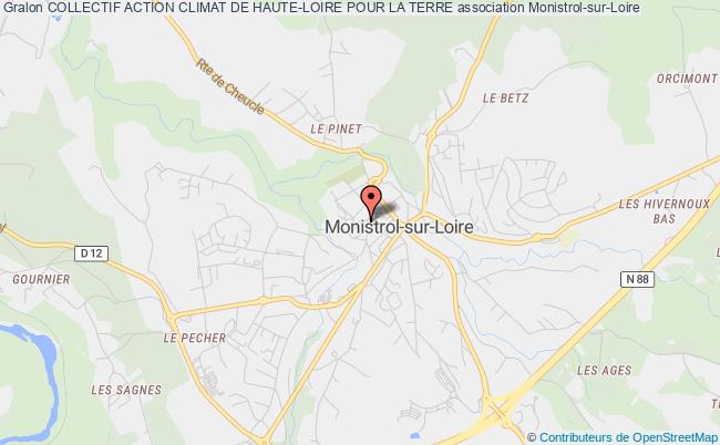 plan association Collectif Action Climat De Haute-loire Pour La Terre Monistrol-sur-Loire
