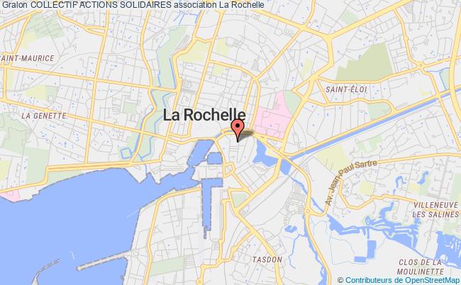 plan association Collectif Actions Solidaires Rochelle