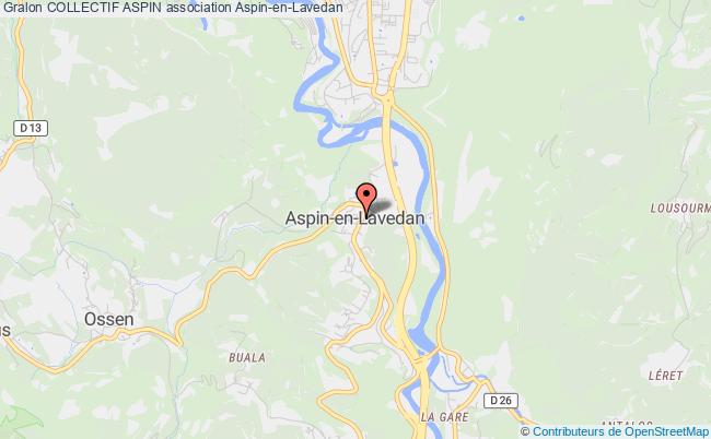 plan association Collectif Aspin Aspin-en-Lavedan